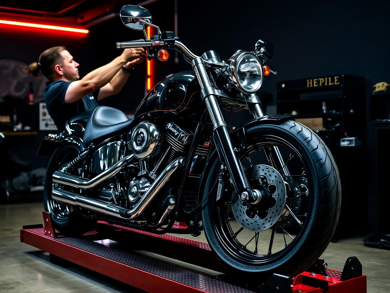Motorcycle detail